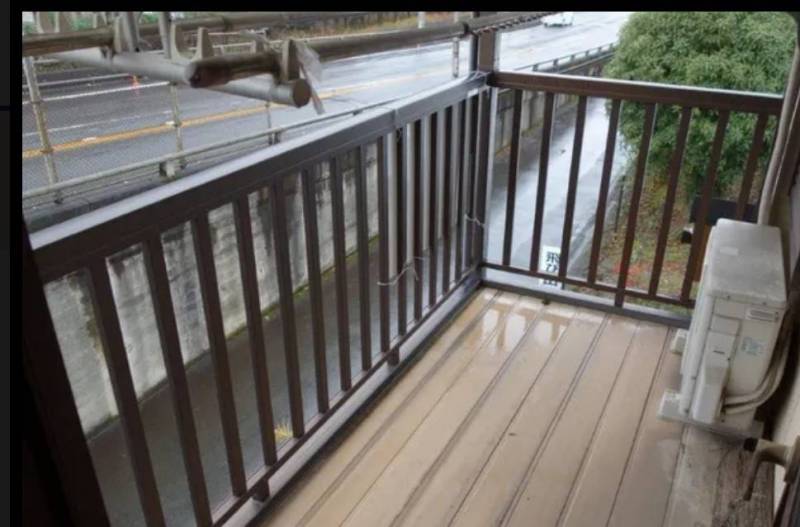 ２階バルコニー