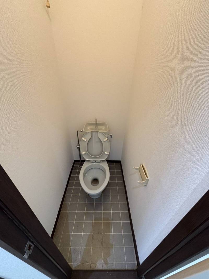 後付けでウォッシュレットを付けました
