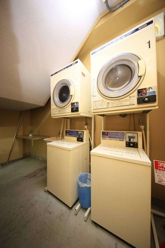 館内コインランドリー有