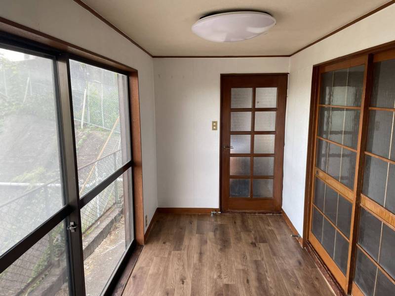 部屋から部屋の移動も綺麗な廊下を通って！