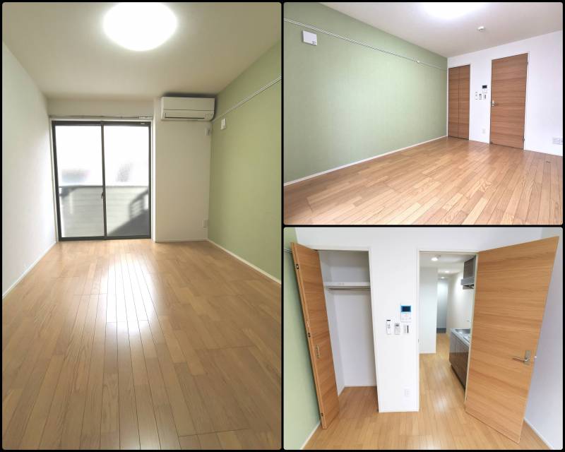 洋室(6.6畳)、角住戸