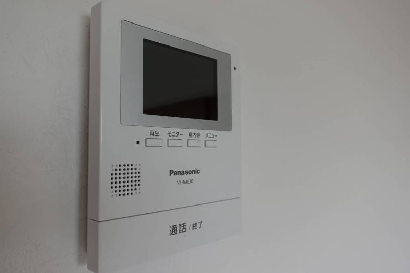 カラーモニター付きインターホン新規設置