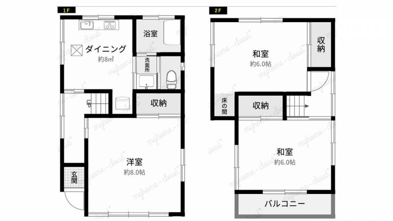 全部屋窓あり風通し抜群。全居室に収納スペースもあり便利です。