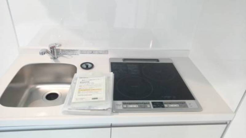 IHの2口コンロ対応で料理がはかどります