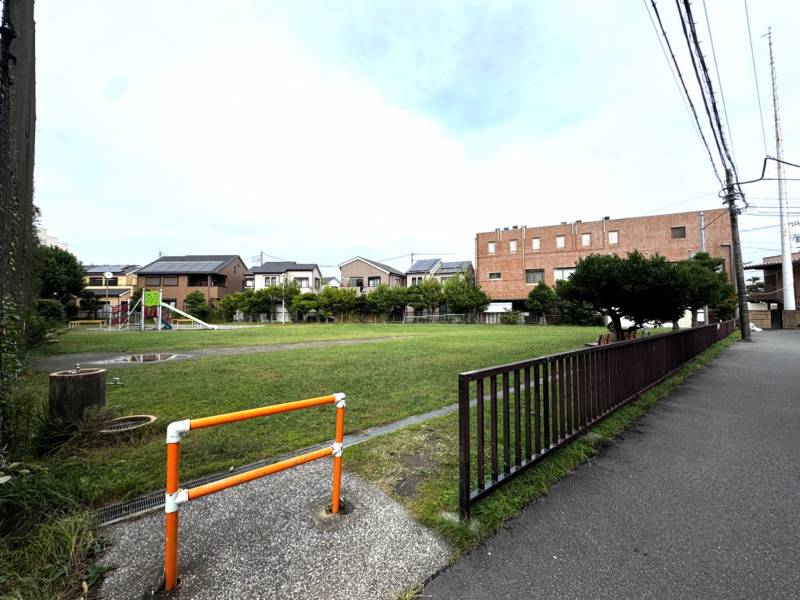 広い公園：徒歩1分