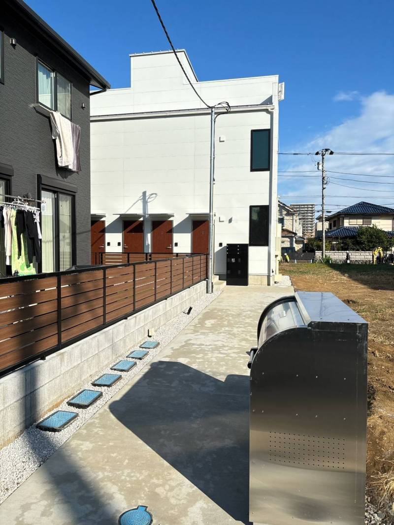 白くて爽やかな外観が特徴♪