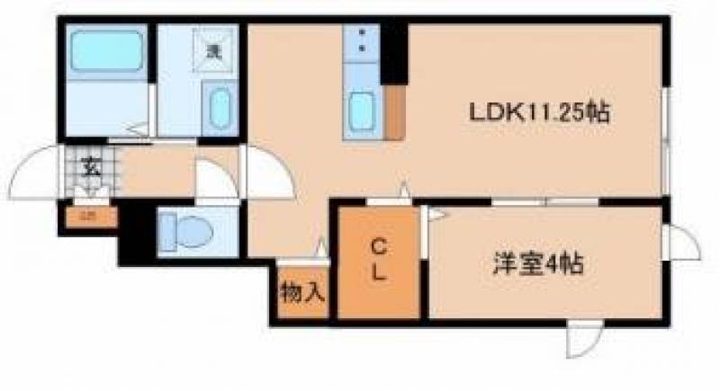 ゆったりした1LDK！！