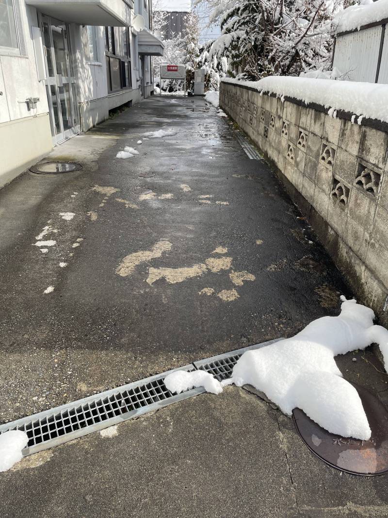 玄関前ロードヒーティング完備