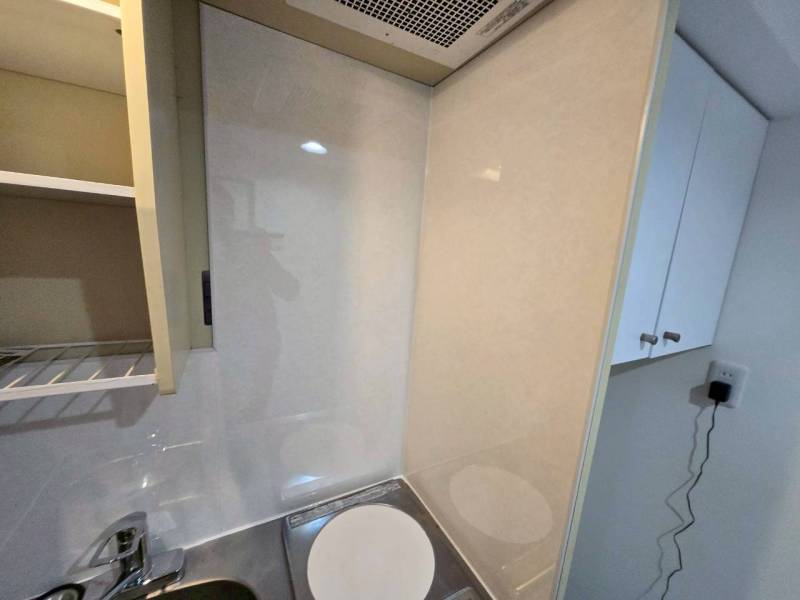 キッチンパネルも新設しました♪