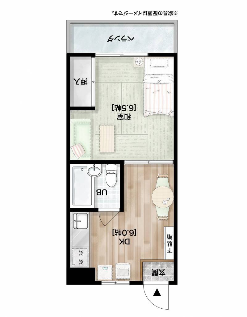 家具はイメージです。