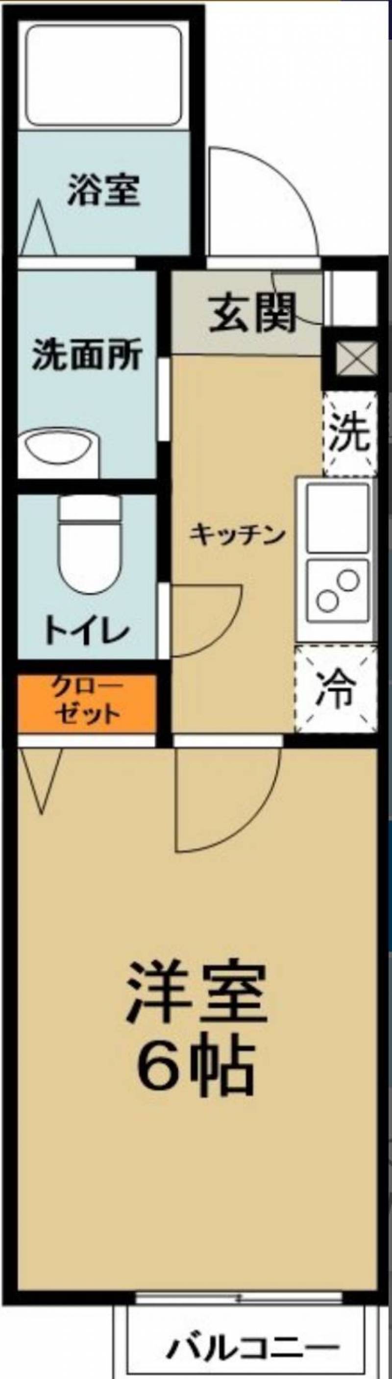 水回りがまとまっていて家事動線Good!