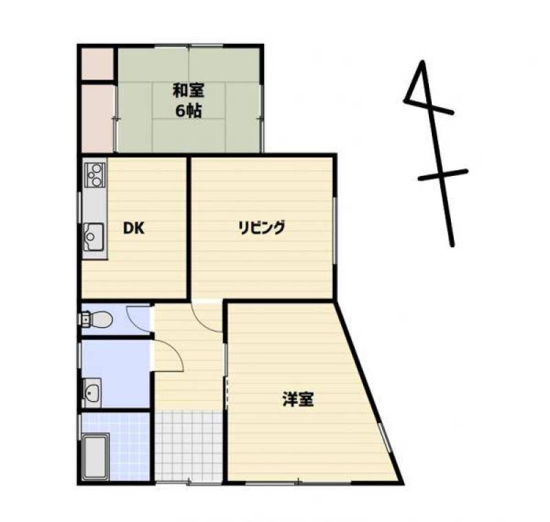 ３ＬＤＫ　屋根裏ロフト収納付きで吸音質で楽器演奏可♪