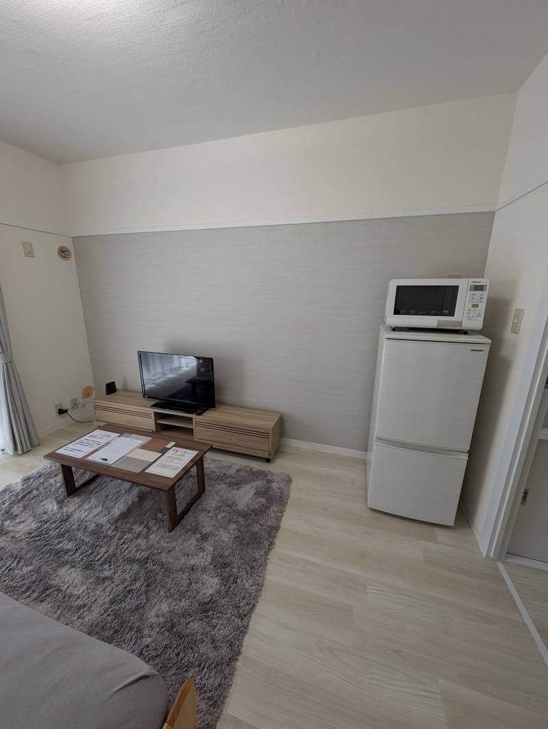 冷蔵庫、照明、エアコン、ガスコンロ　普通設置