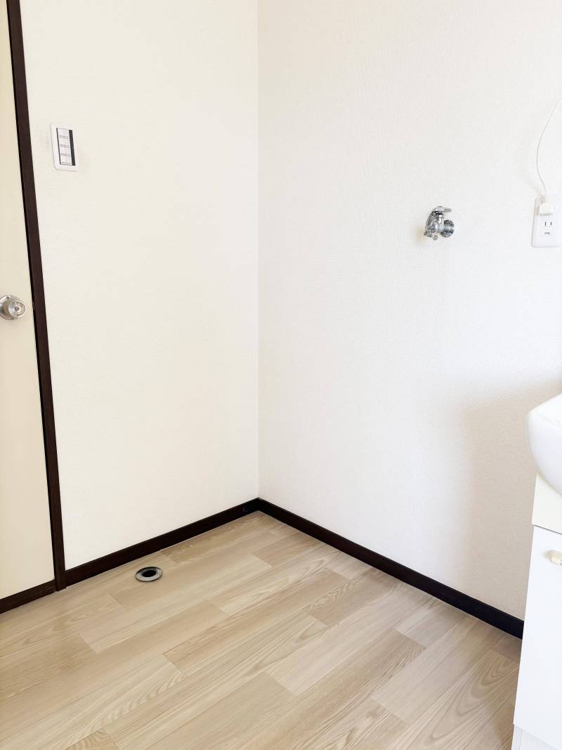 室内洗濯機置き場