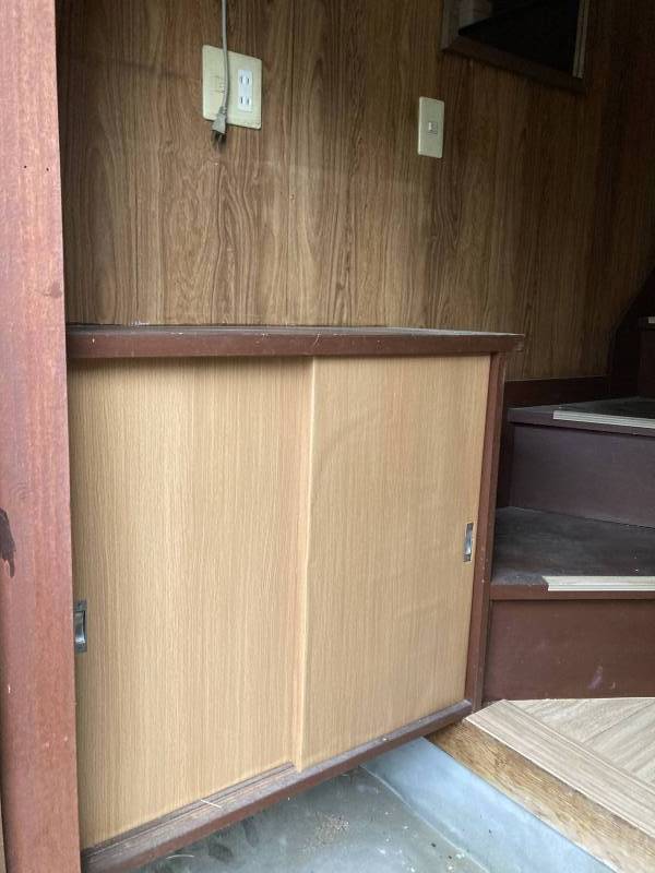 玄関のシューズボックス