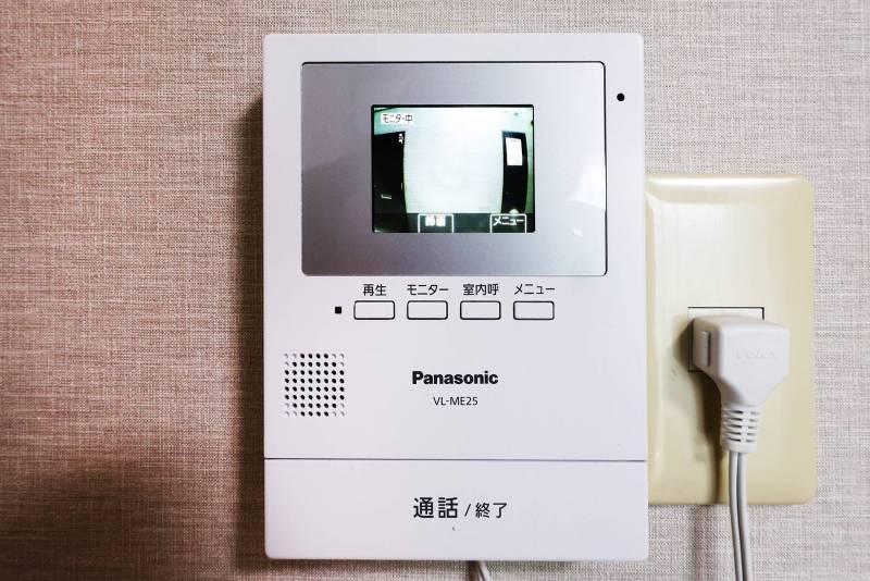 TV付インターフォンで安心です