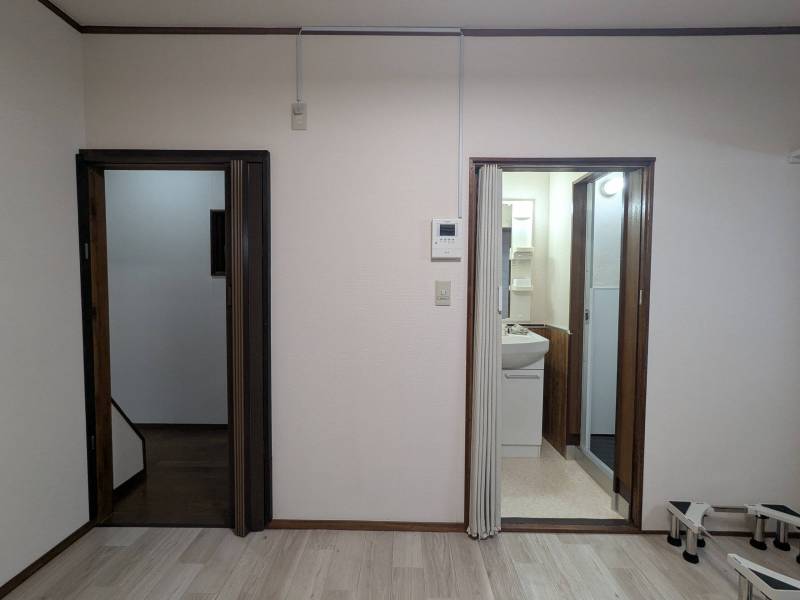 洗面台はシャワータイプです