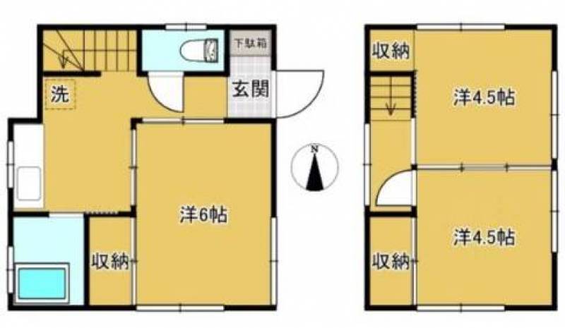 ３K。複数人で住めます。