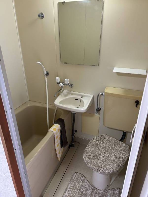 清潔感のあるユニットバスです