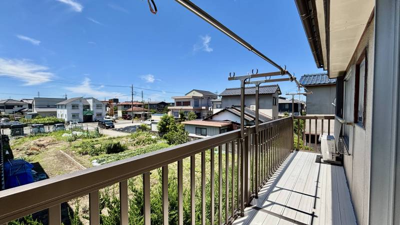 南向きの遮光たっぷりのバルコニー♪お洗濯物もしっかり乾きます