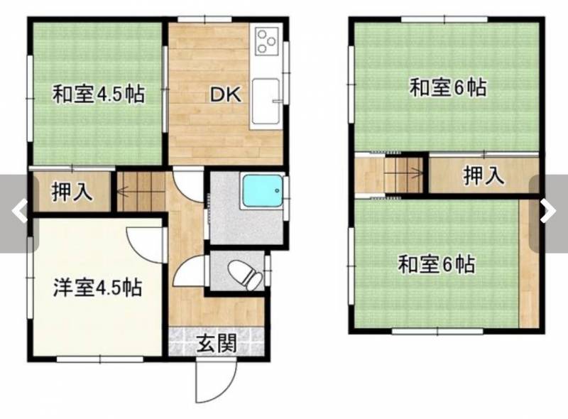 ３LDK（リフォーム中）です