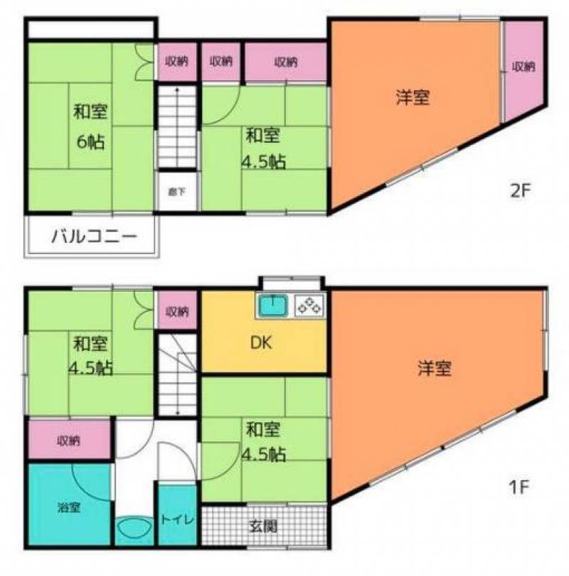余裕のある間取りです