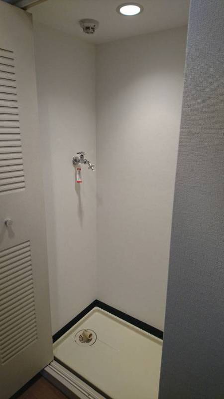 室内洗濯機置場 ワンタッチ水栓