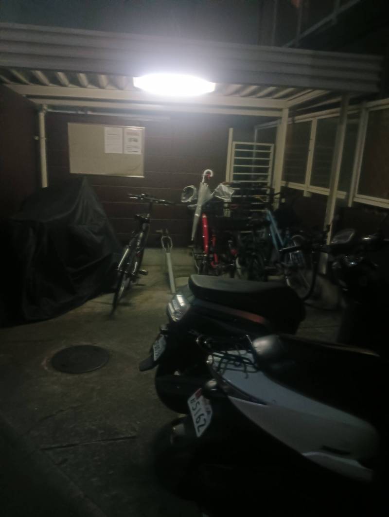 駐輪場です。月額使用料０円です！