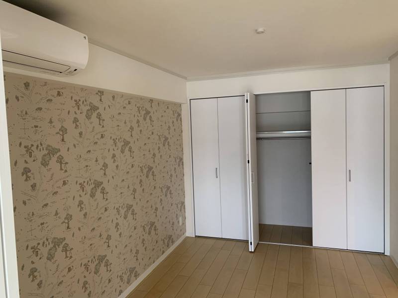 エアコン付き洋室＆収納たっぷりクローゼット イメージ