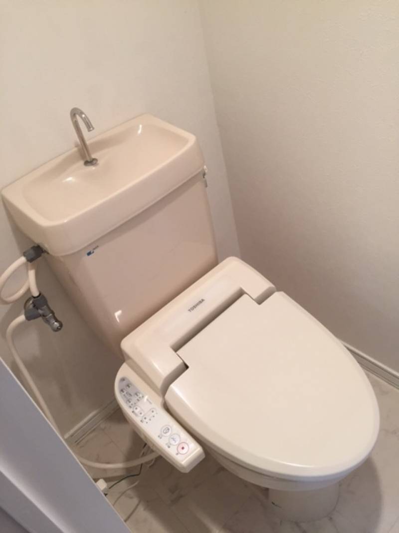 トイレは洗浄機つきです