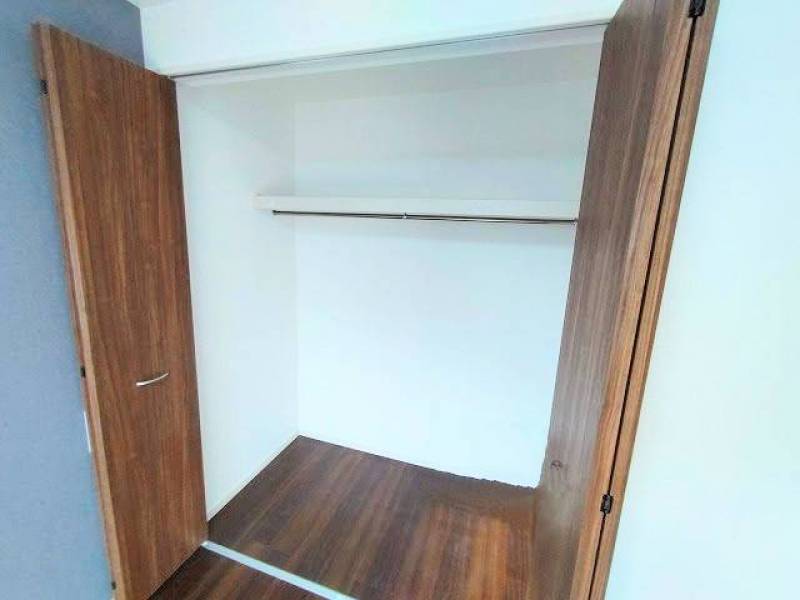 収納力のあるクローゼット