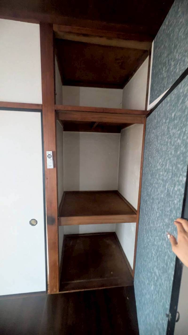 奥行きのある収納