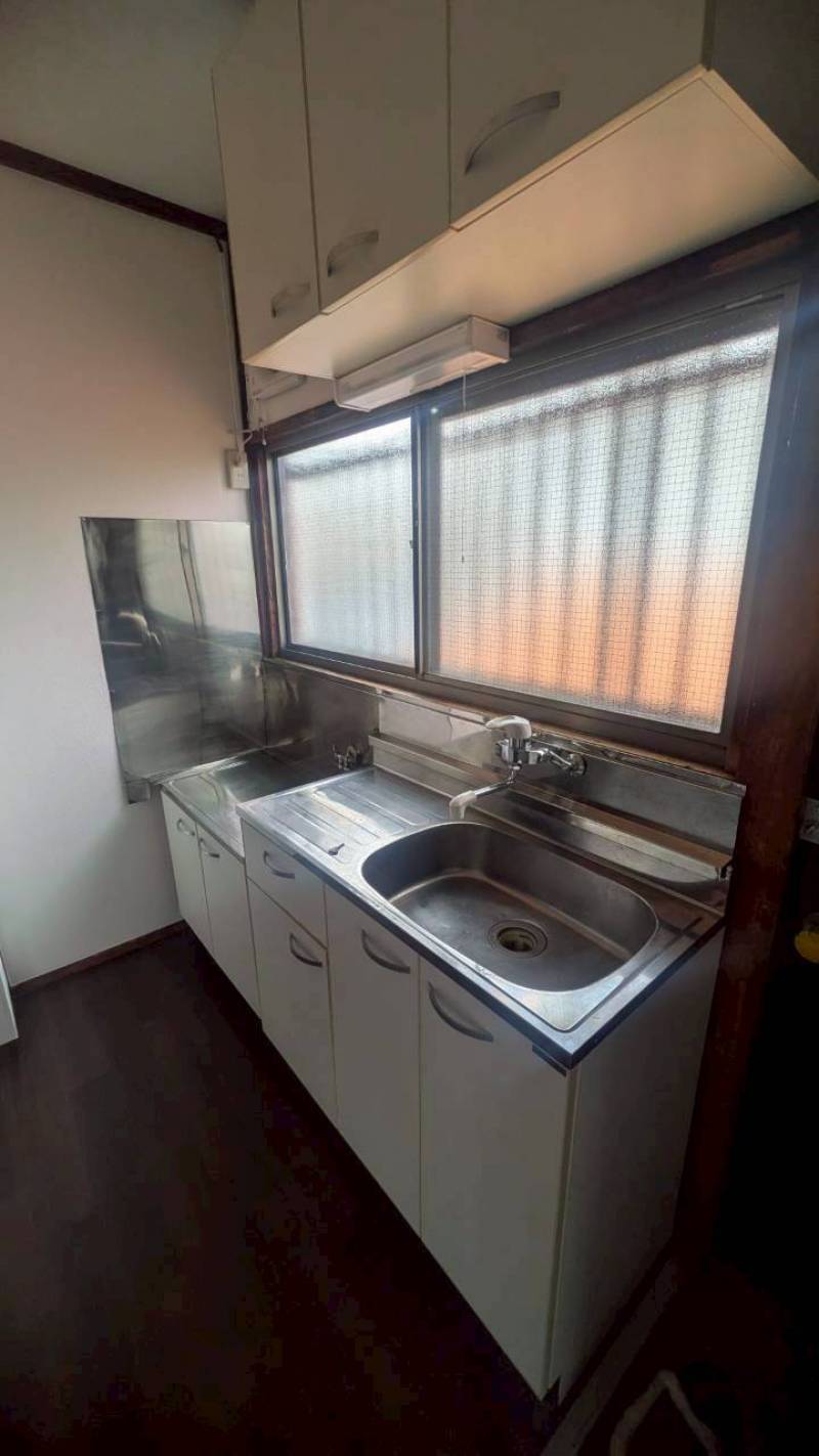 ガスコンロ設置可能なキッチン