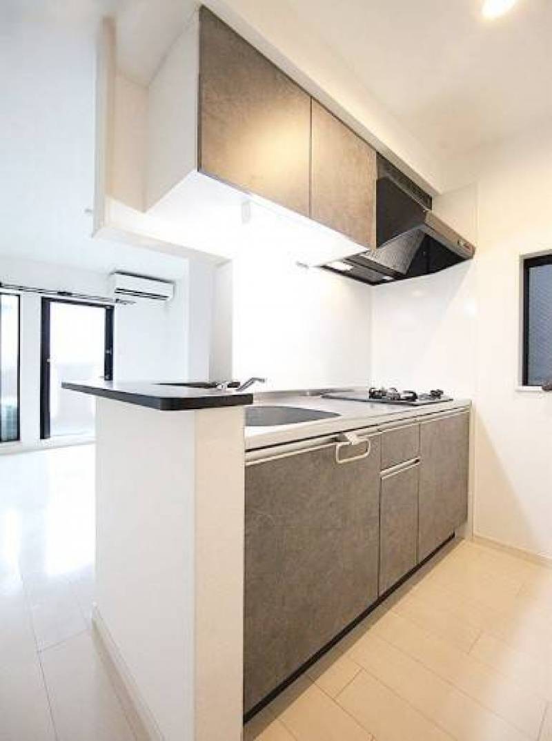 カウンター付きキッチンがオシャレです。