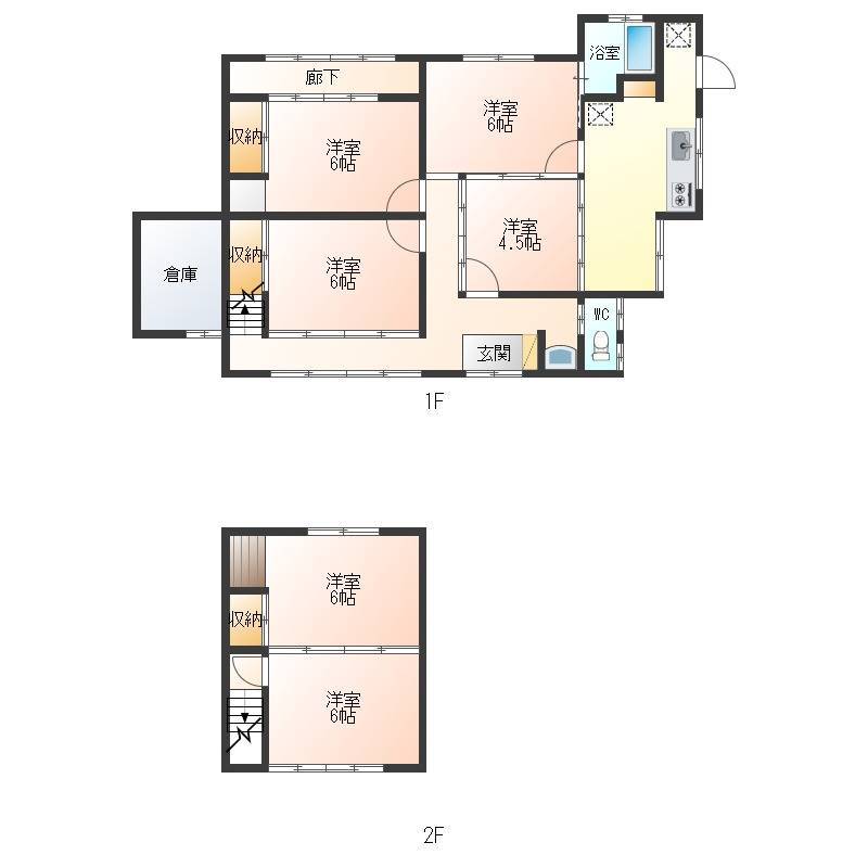 大型6DK!レトロモダン古民家！
