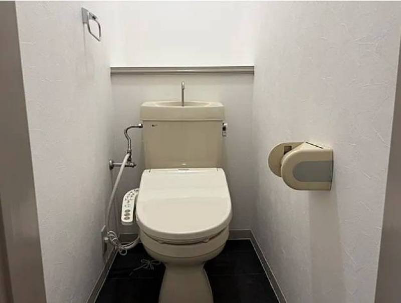 トイレはウォシュレット付きです