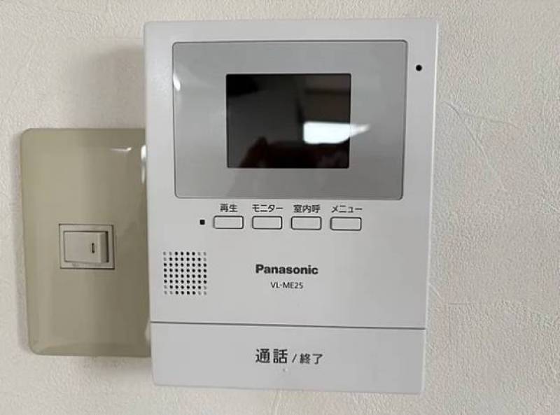 モニターホンで急な来客も安心