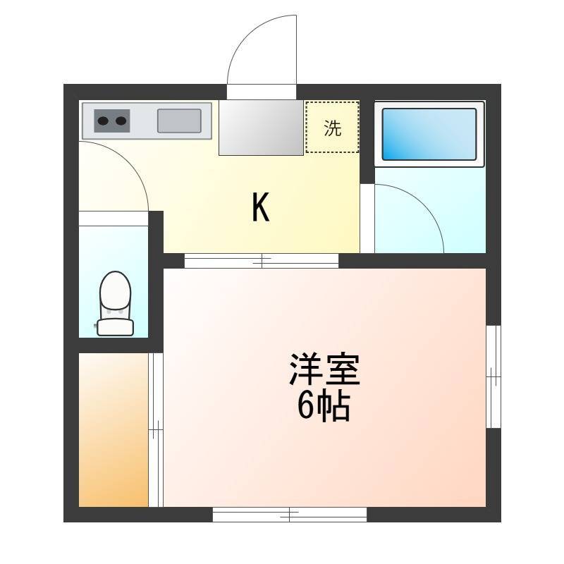 洋室は窓2箇所あり、2面採光です！角部屋！