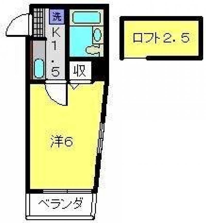 お風呂追いたき機能付き、ロフトあるので便利。日当たりよい