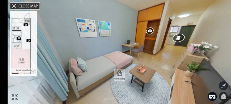 バーチャルステージングです❗
お部屋のイメージが湧きますね❗