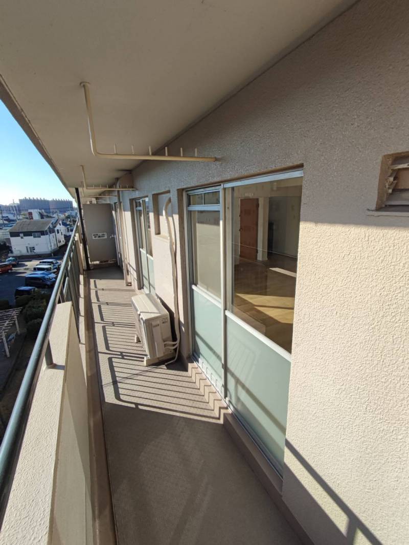 開放的なベランダ♪