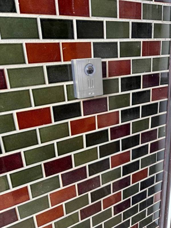 モニター付きインターホンを設置