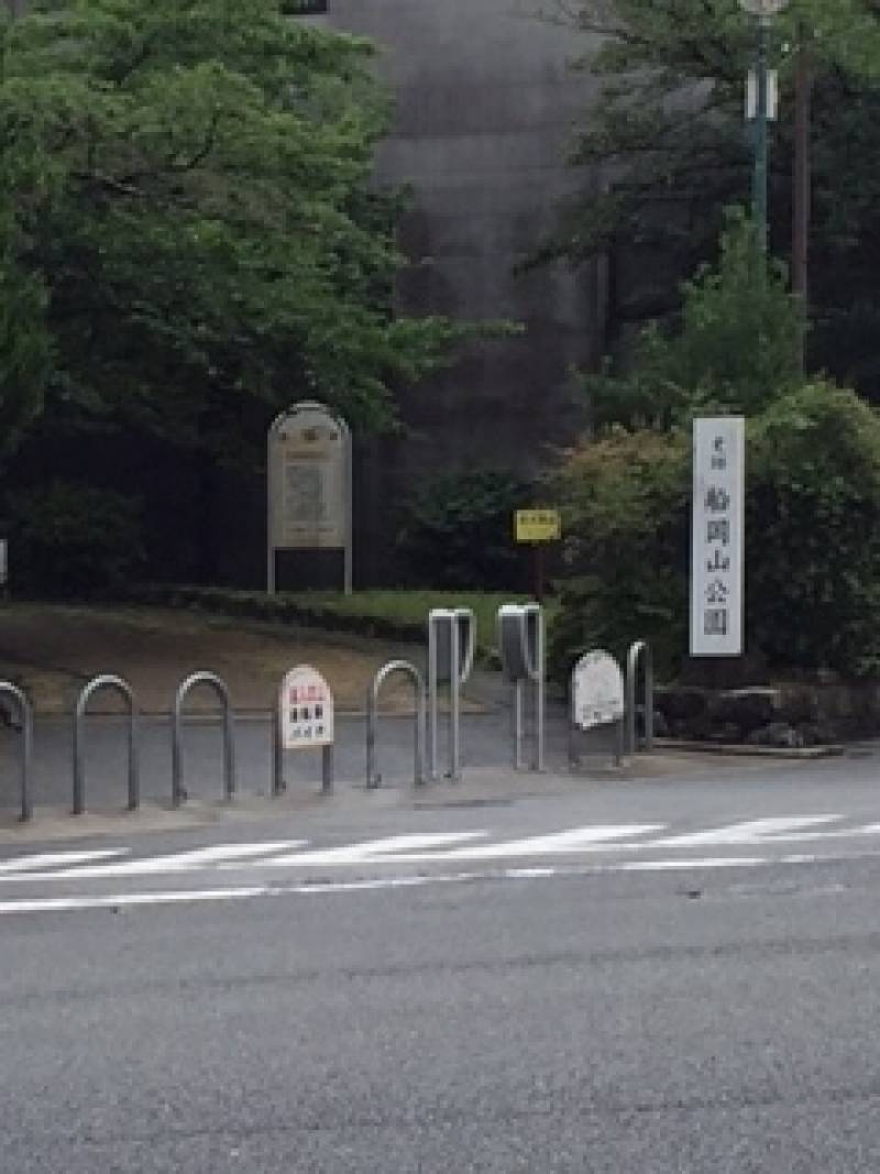 船岡山公園。頂上からの眺望抜群