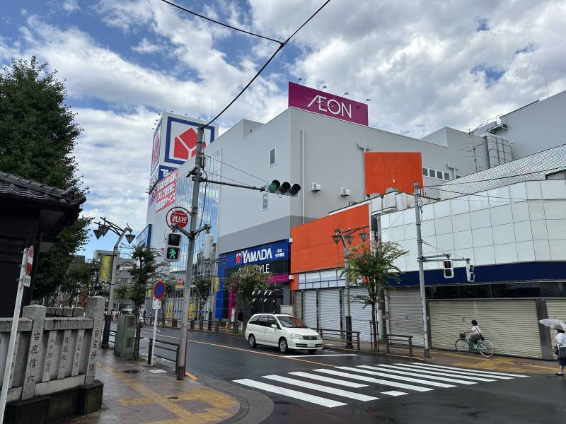 イオン、ヤマダデンキ（徒歩2分）