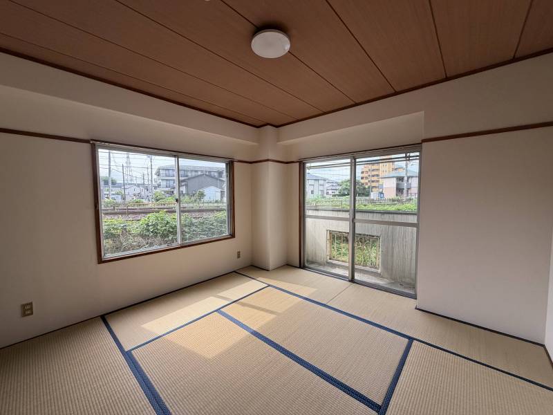 南向き角部屋の居室