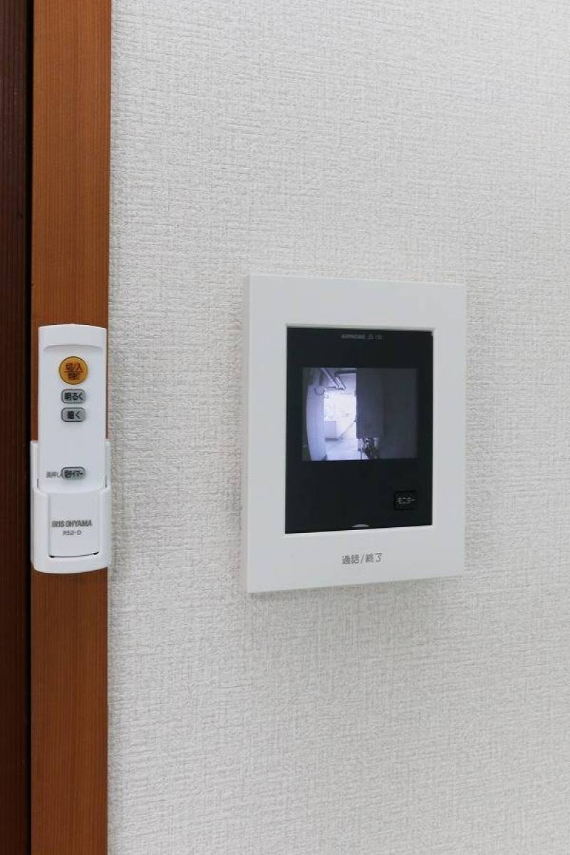 TVモニターホン付きですのでセキュリティ安心です。