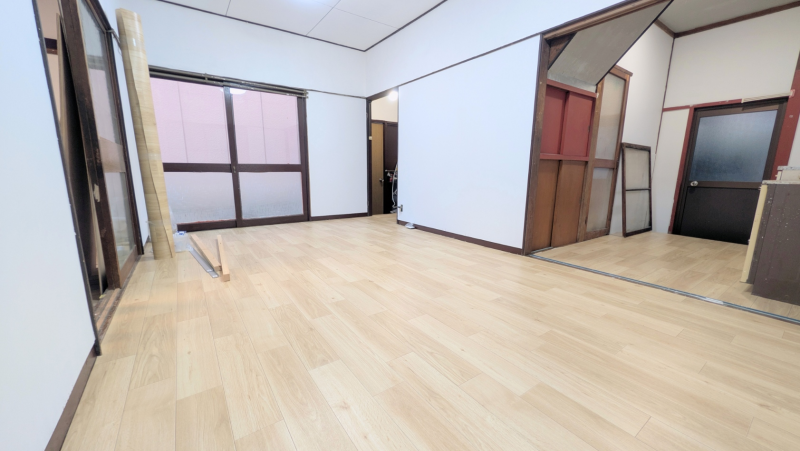 リフォーム中も内見可能です。