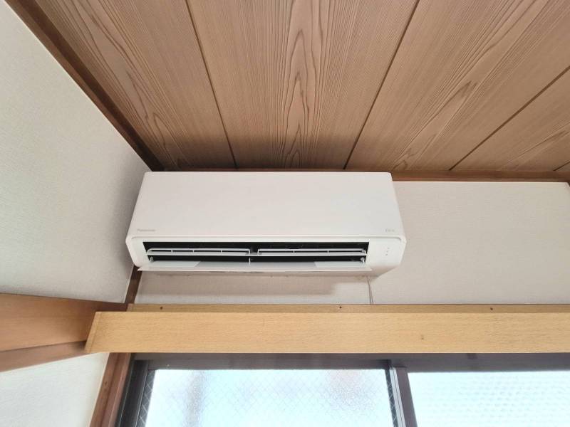 エアコンも新品