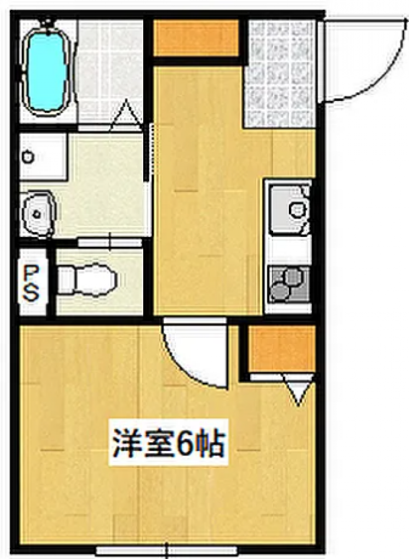 機能的な間取りです。