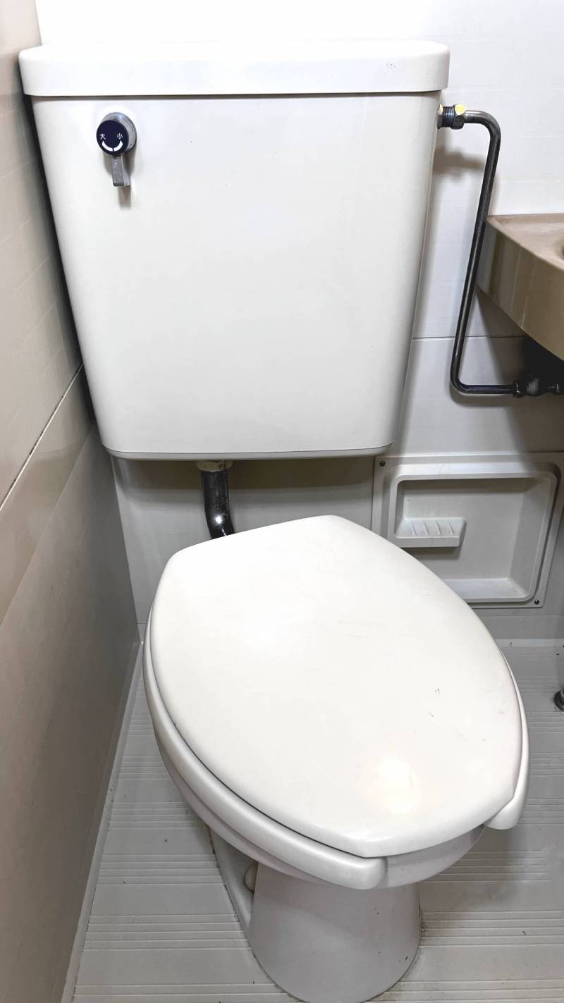 バス・トイレは消毒済みです